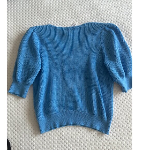 NWT Gentlefawn Phoebe Pullover Sweater in Capri/Blue - Picture 5 of 8